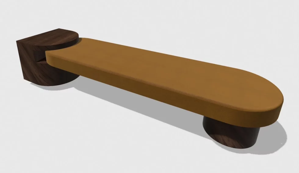 Banquette, Banquette TAK-TIK, Maison Esclavissat Tapissier à Mâcon