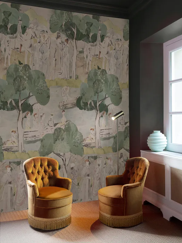 Papiers-peints, MASUREEL, Papier Peint Collection Romance