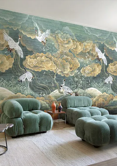 Papiers-peints, MASUREEL, Papier Peint Byobu 