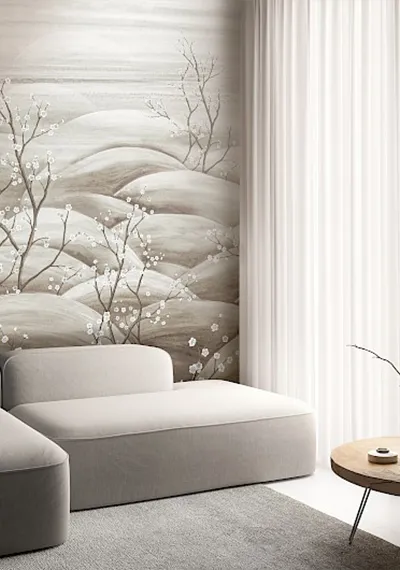 Papiers-peints, MASUREEL, Papier Peint Sakura