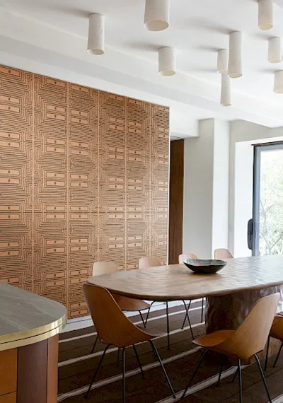 Papiers-peints, MASUREEL, Papier Pein Serica 