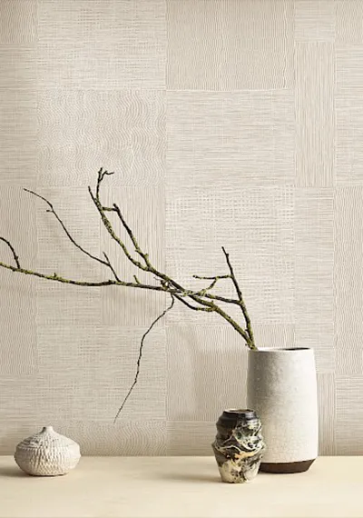 Papiers-peints,  MASUREEL, Papier Pein Traces 