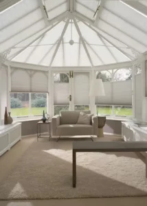 Conception et pose de stores Duette sur mesure