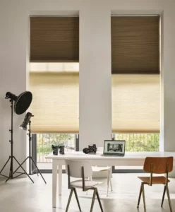 Conception et pose de stores Duette sur mesure